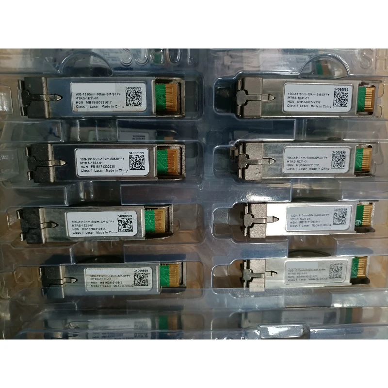 Used for  10G SFP+ Optical Transceiver 1310nm 10km Single Mode Duplex Fiber 10G-1310nm-10km-SM-SFP+ Pulled Module
