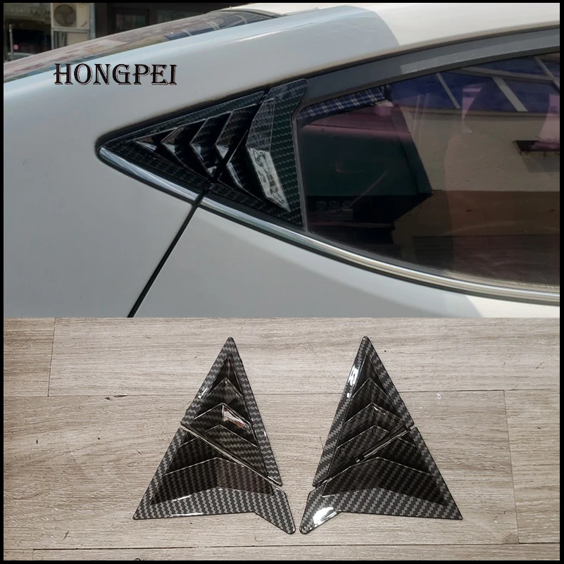 

Стайлинг автомобиля, заднее окно, боковое вентиляционное отверстие, жалюзи, накладка для Hyundai Elantra Avante Sedan 2011-2015, автоаксессуары