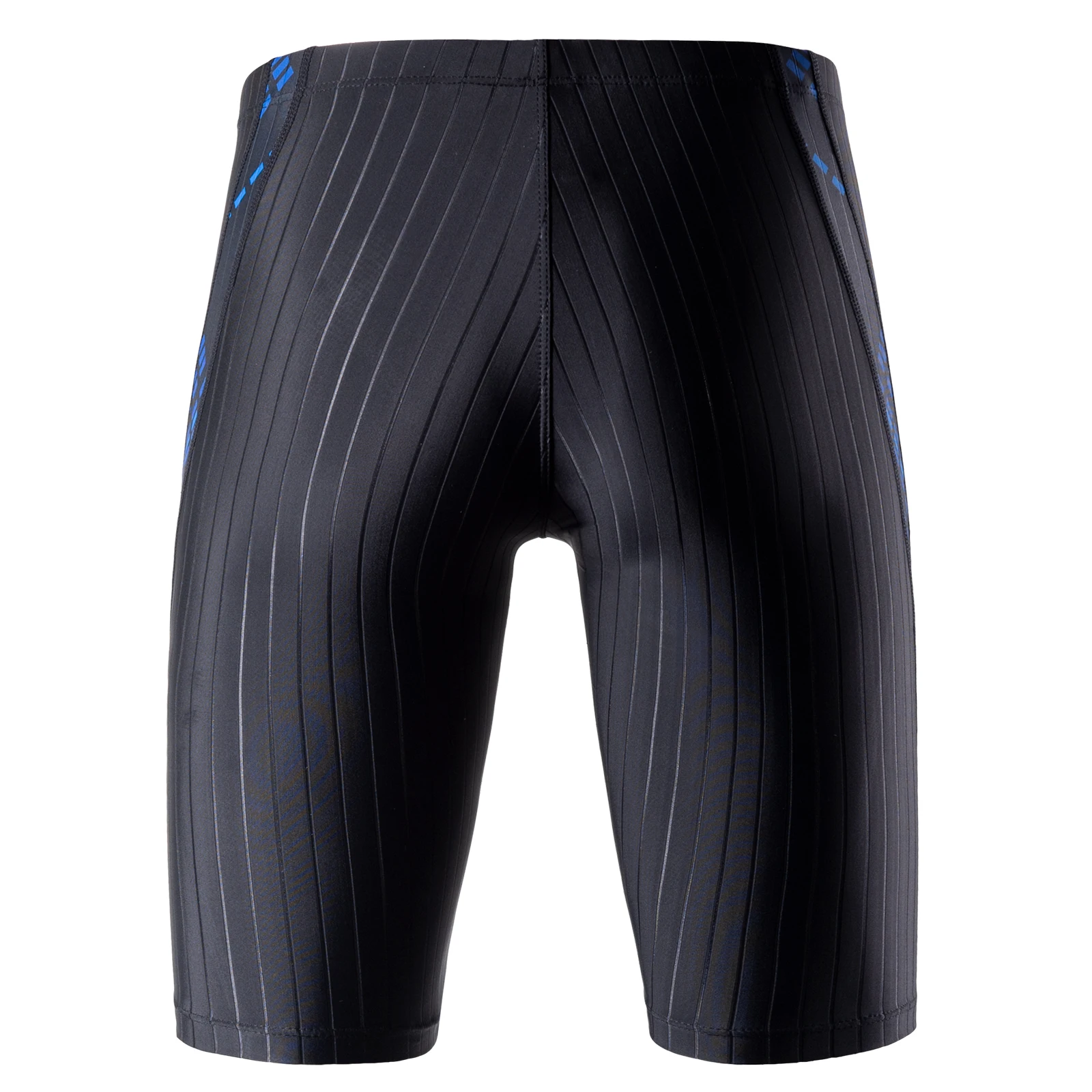 MY KILOMETRE Jammers de natación para hombres Traje de baño de entrenamiento de competición atlética Durable Resistente al Cloro Aguante Troncos de