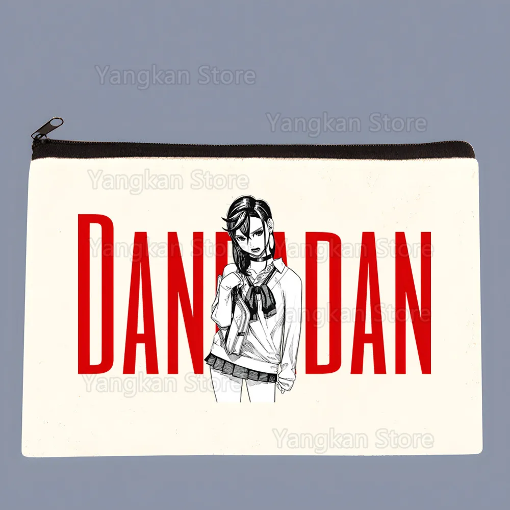 

Dandadan Okarun Japanese Anime Small Square Canvas Coin Purse Card Bag Cartoon Coin Bag
