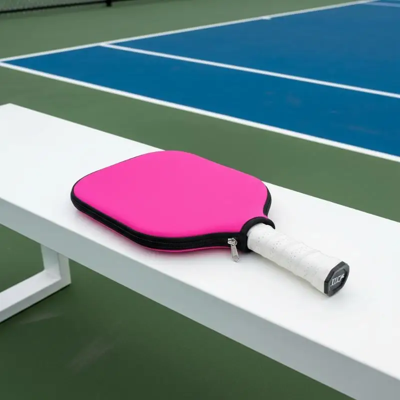 

Soft Neoprene Pickleball Racket Sleeve Lightweight Waterproof Pickleball Paddle Cover Pickleball Accessories Protector Bag