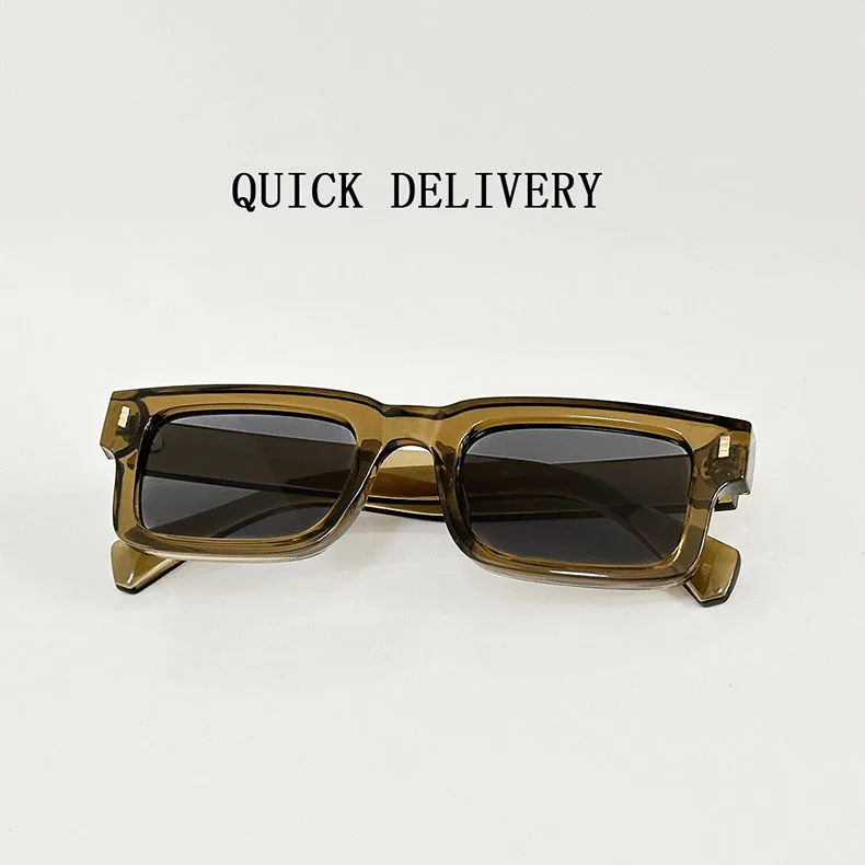 Mode Sonnenbrillen Für Männer Vintage Gläser Retro Quadrat Sonnenbrille Frauen Trendy Und Modische Gafas De Sol Hombre Zonnebril – Detail 6