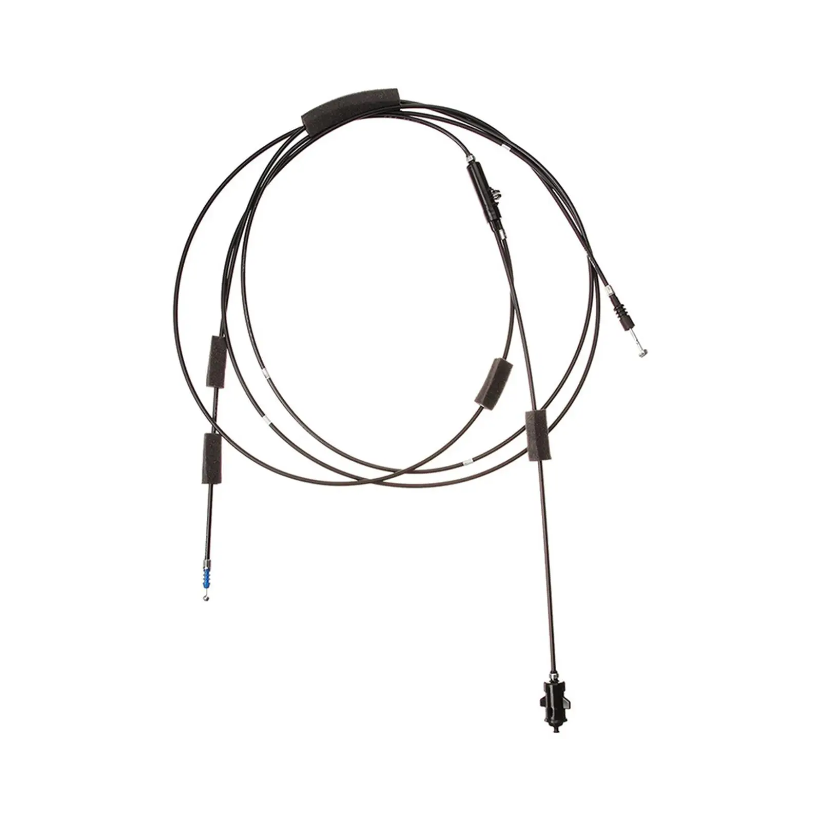 Trunk Door and Fuel Lid Latch Lock Release Cable 74880-s5A-305 Durable for Honda Civic 01-05 Black Vehicle Repair Parts