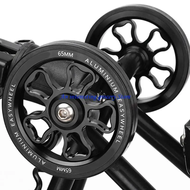 

652D Light Weight Bike Easily Push Wheel Replacement Aluminum Alloys Folding Bikes easy Wheel With Sealed Bearing Smooth Rolling