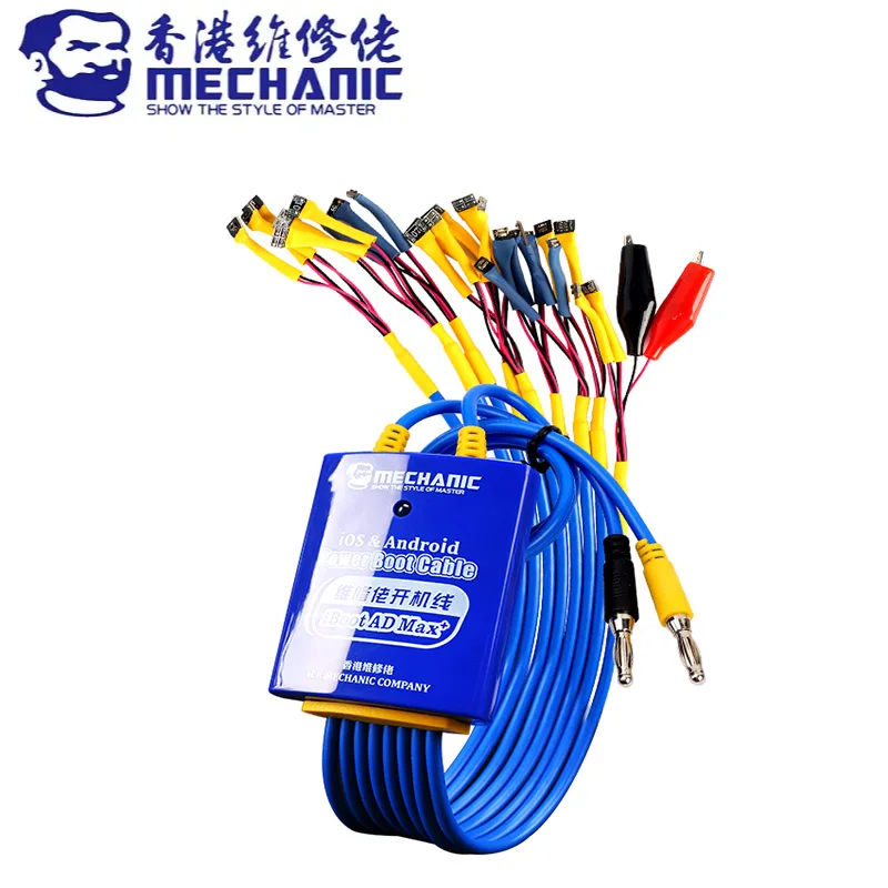 MECHANIC iBoot AD Max power test cable Android integrated boot cable is applicable to iPhone 5-13pro Max Samsung Huawei