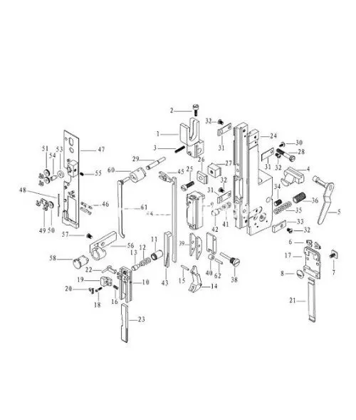 M2000 Stitching Head Spare Parts For M2000 Stapling Machine