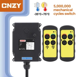 8 pulsanti 36-460V single speed Industrial Wireless Radio Crane interruttori di controllo remoto paranco carroponte controllo dell'ascensore