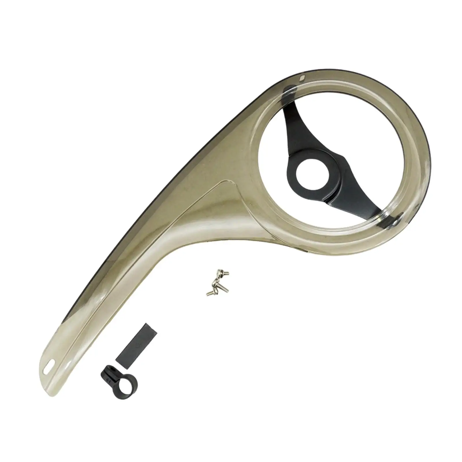 Plastic Bike Chain Cover Sprocket Guard Mountain Road Bike Crank Protection Clean Riding Accessory for Folding Touring Bikes