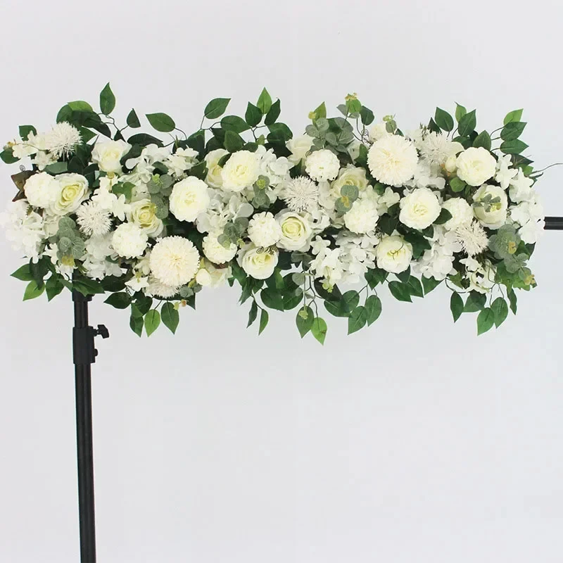 DIY Rose Wedding Flower Decoration Arrangement Supplies Artificial Flowers Peony Hydrangeas Row Arch Backdrop Wall Decor Garland