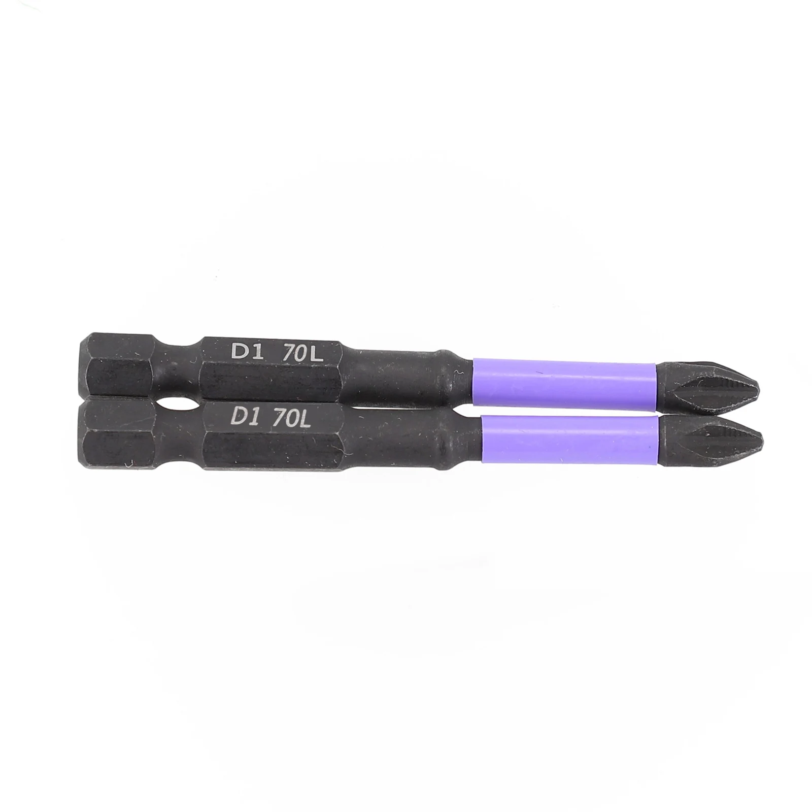 PH2 Magnetic Batch Head Screwdriver Set 2pcs Non slip Cross Bit Resistant for Electric Screwdrivers and Hand Drills