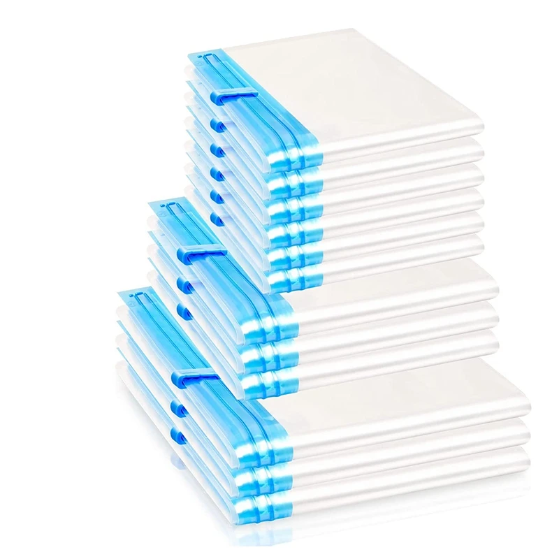 กระเป๋าสูญญากาศสำหรับรีดชุด12กระเป๋าสูญญากาศสำหรับเสื้อผ้าที่มีกระเป๋าสูญญากาศประหยัดพื้นที่สำหรับเสื้อผ้า