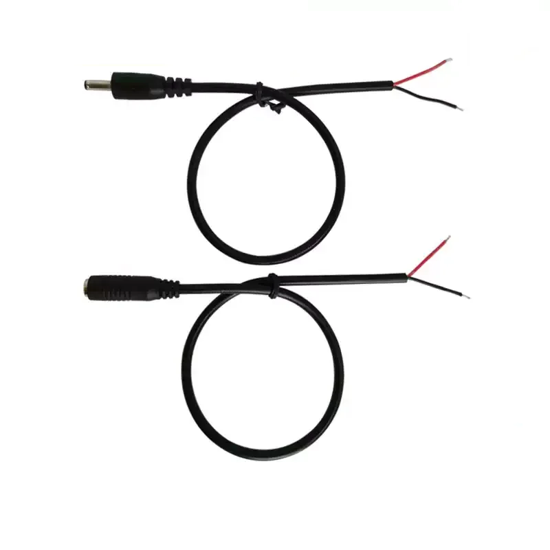 1 Pcs DC 3.5 x 1.35mm Power Extension Cable, Male Female Plug Pigtail Wire, DIY Repair Adapter Cord for CCTV & LED Lights