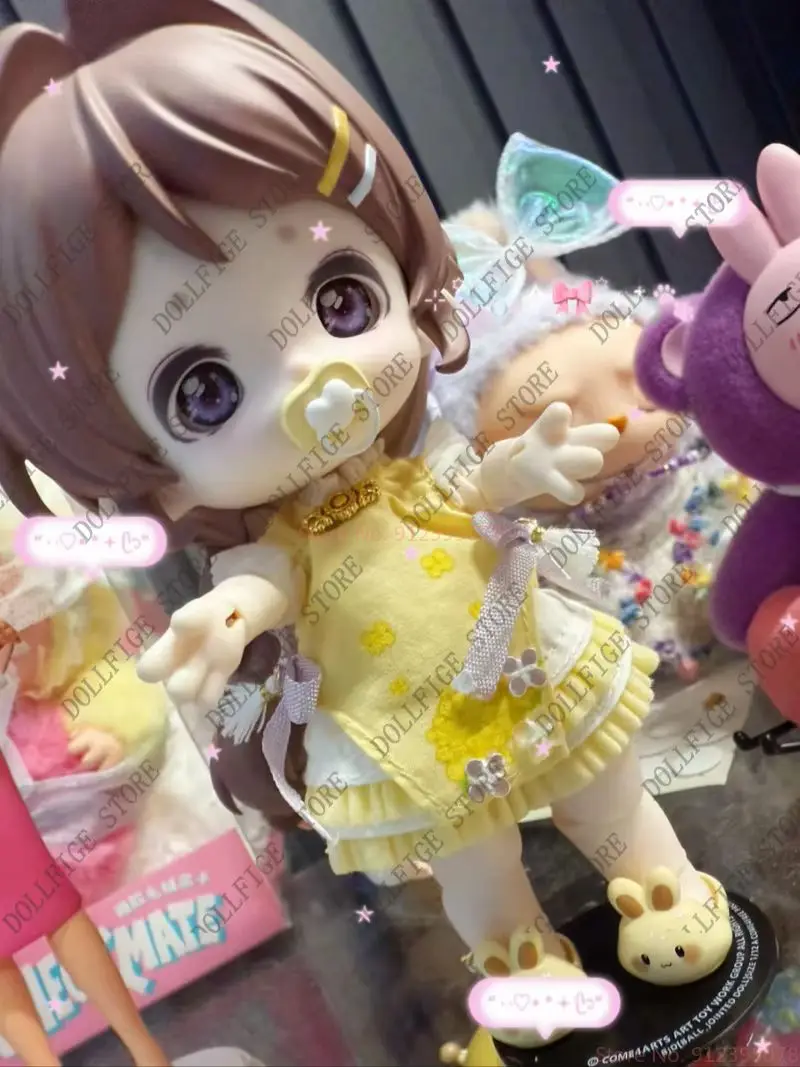 متوفر في المخزون Kawaii Come4free كعكة الحليب والقمر 12 نقطة عمل الشكل فستان Bjd دمية صندوق أعمى الديكور هدايا عيد الميلاد المحدودة