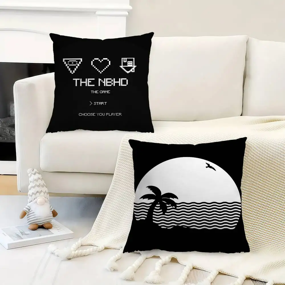 Band The Neighborhood TNBH Pillow Gift Home Office Decoration Bedroom Sofa Car Cushion Cover Case 45x45