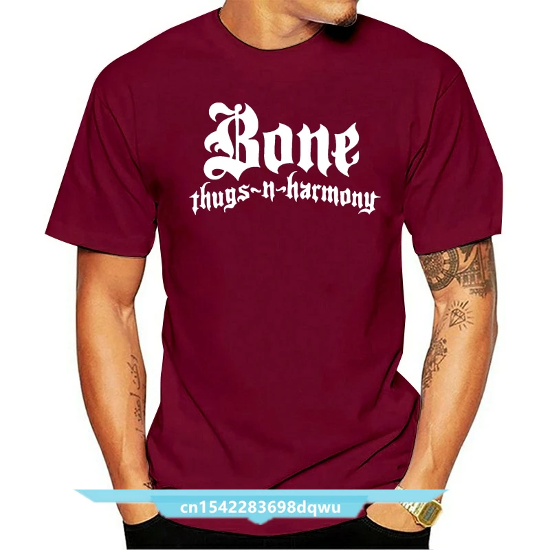 Bone Thugs N Harmony Logo T Shirt Vintage Hip Hop Rap Group Tee Eazy-E Classic