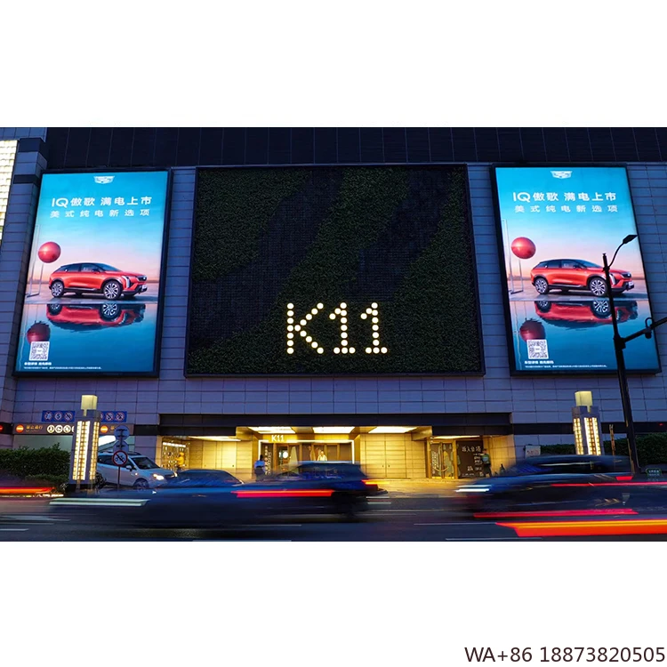 Wyprzedaż LED P2.5 P4 P5 P8 P10 o stałym rozstawie pikseli, wodoodporny panel do ścian wideo 4mx3m, gigantyczny ekran reklamowy na zewnątrz.