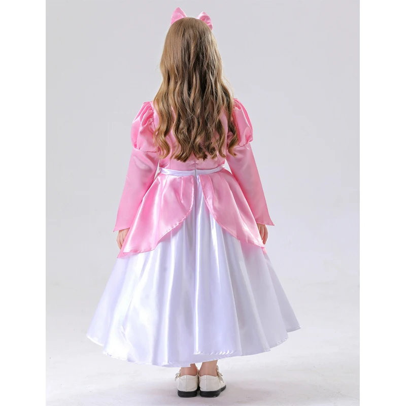 Book Week Beauty Princess For Girl Costume Carnival Halloween Spooktacular Cosplay Fancy Party Dress