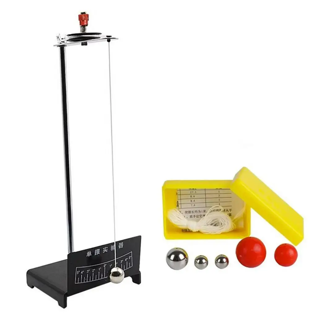 Metal Swinging Ball Pendulum Experiment Science Physics Gadget Educational DIY Kits for Classroom Teaching and Student Learning