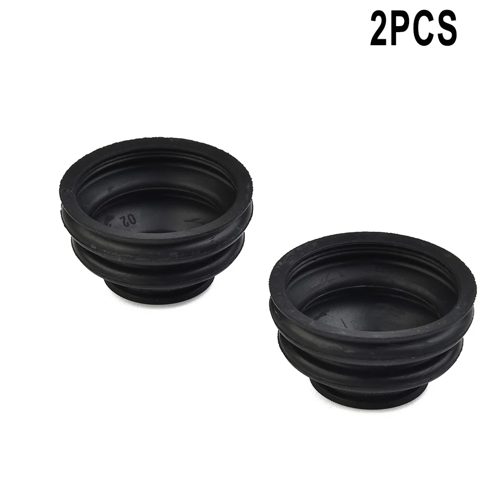 

High Quality Hot Sales Dust Boot Covers 2pcs Kit Ball Joint Boots Black Eliminate Pulls Flexibility No Dismantling