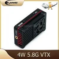E-POWERRC 5.8G 4W VTX FPV Video Transmitter 48CH 4000W Built-in Heat Sink+Fan For Long Range FPV Drone RC Model Parts