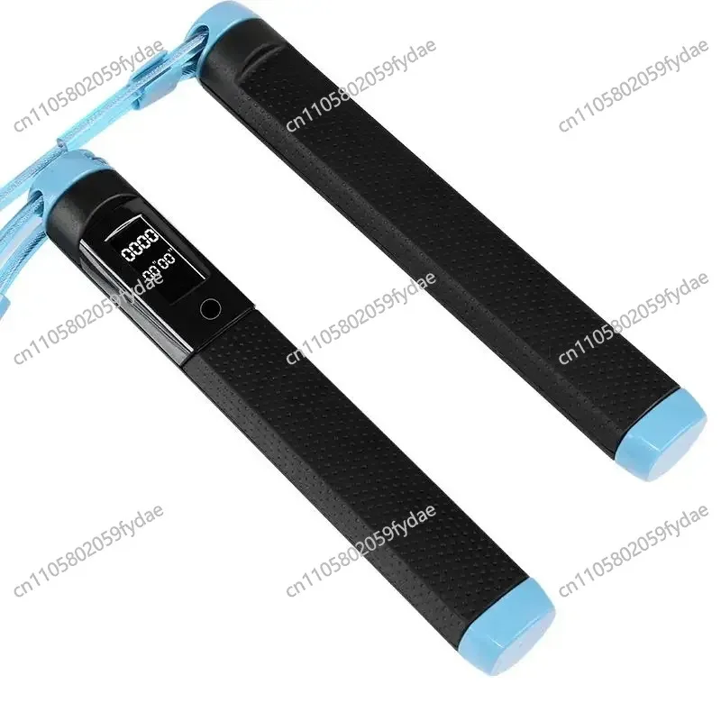 Upgrade New Electronic Counting Steel Wire Skipping Rope ABS Bearing No Resistance Test Test Skipping Rope Counting Exercise
