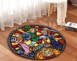 Zelda Round Mat Decor Room Carpet Gift For Gaming Zelda Fan Rug