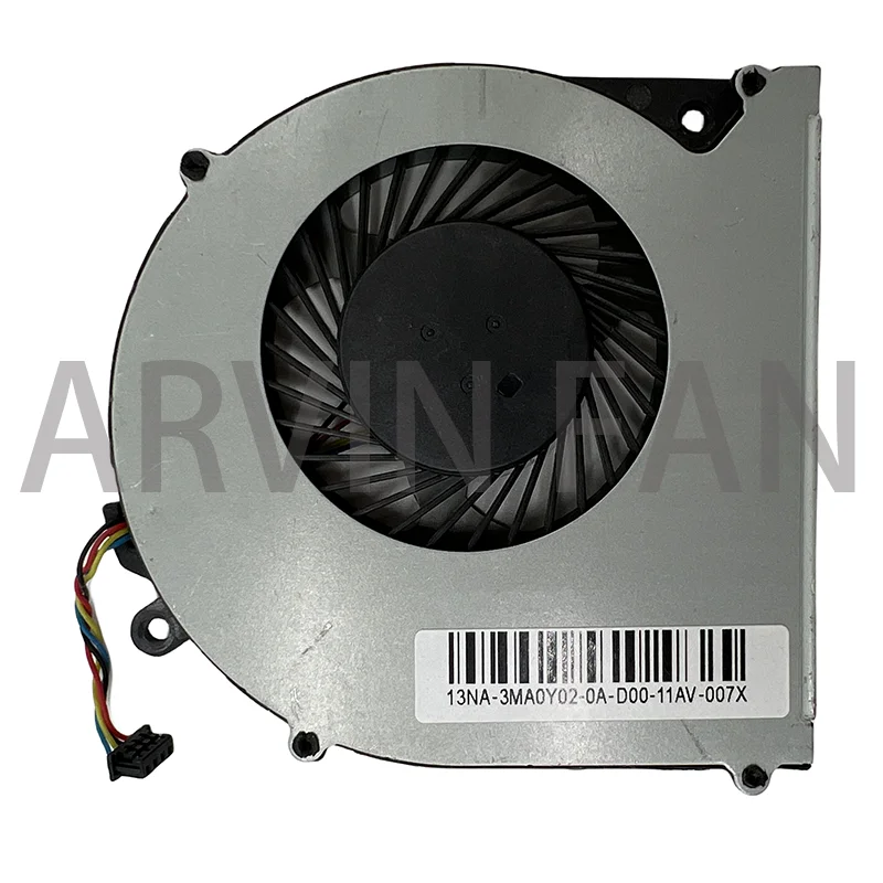 Electronics KSB0805HB-DJ73 DC 5V 0.60A 4-Wire Server Cooling Fan