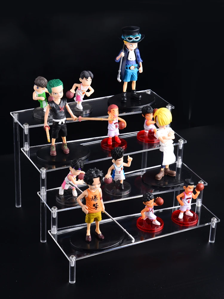 

Alien Acrylic Display Stand Shelf for Funko Figures Cupcake Cosmetic Nail Polish Clay Figurine Jewelry for Display Stand Riser