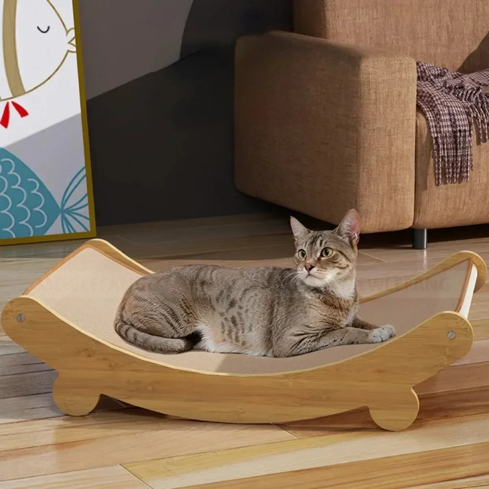 Sisal Cat Scratching Board Cat Anti Scratch Sofa Detachable Wear-resistant Multifuction Cat Sleeping Bed and Kitten Grinding Toy