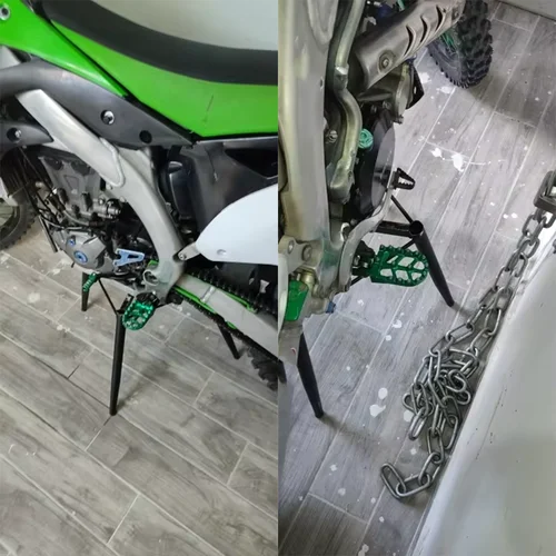 Imagen 2 del producto Reposapiés para Kawasaki KX250, KX250X, KX250F, KX450, KX450X, KX450F, KLX450R, KLX 450R, KX 250, 250X, 250F, 450, 450X, 450F