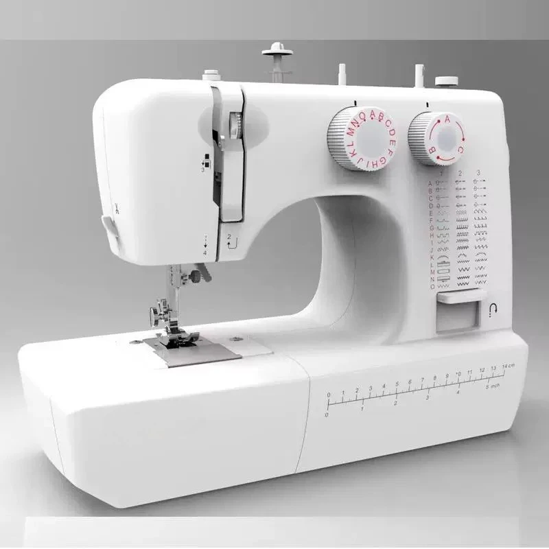 818 Household Multifunctional 45 Thread Type Double Needle Mini Sewing Machine Lock Edge Nail Grommets