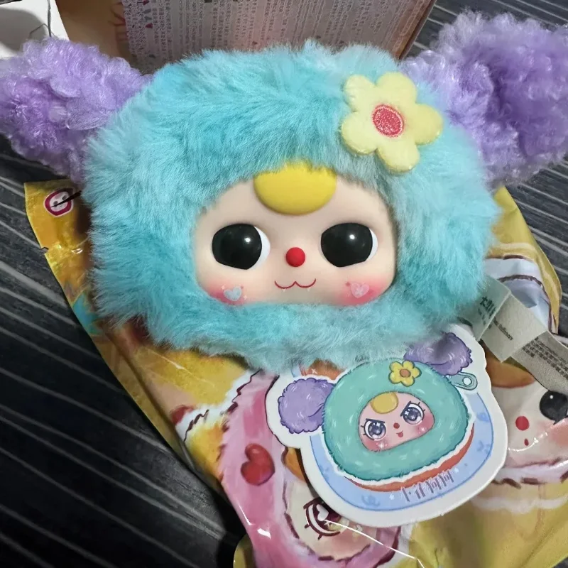 Baby Tre scatole cieche di buste portaoggetti Serie Vinile Peluche Borsa con cerniera Bambola Portafoglio alla moda Ciondolo Giocattoli Scatola misteriosa Regali di compleanno