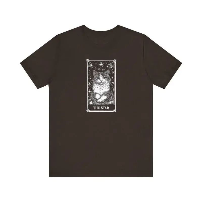 The Star Tarot Cat T Shirt