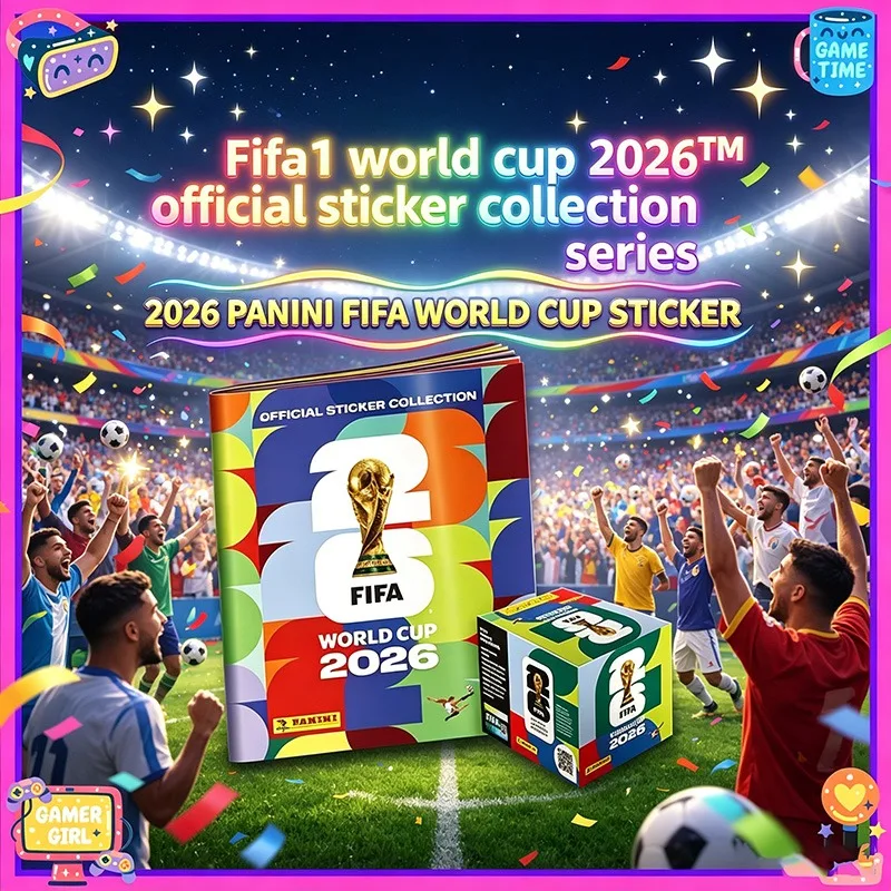 2026 Panini World Cup Hardcover Album Gold Silver Limited Edition