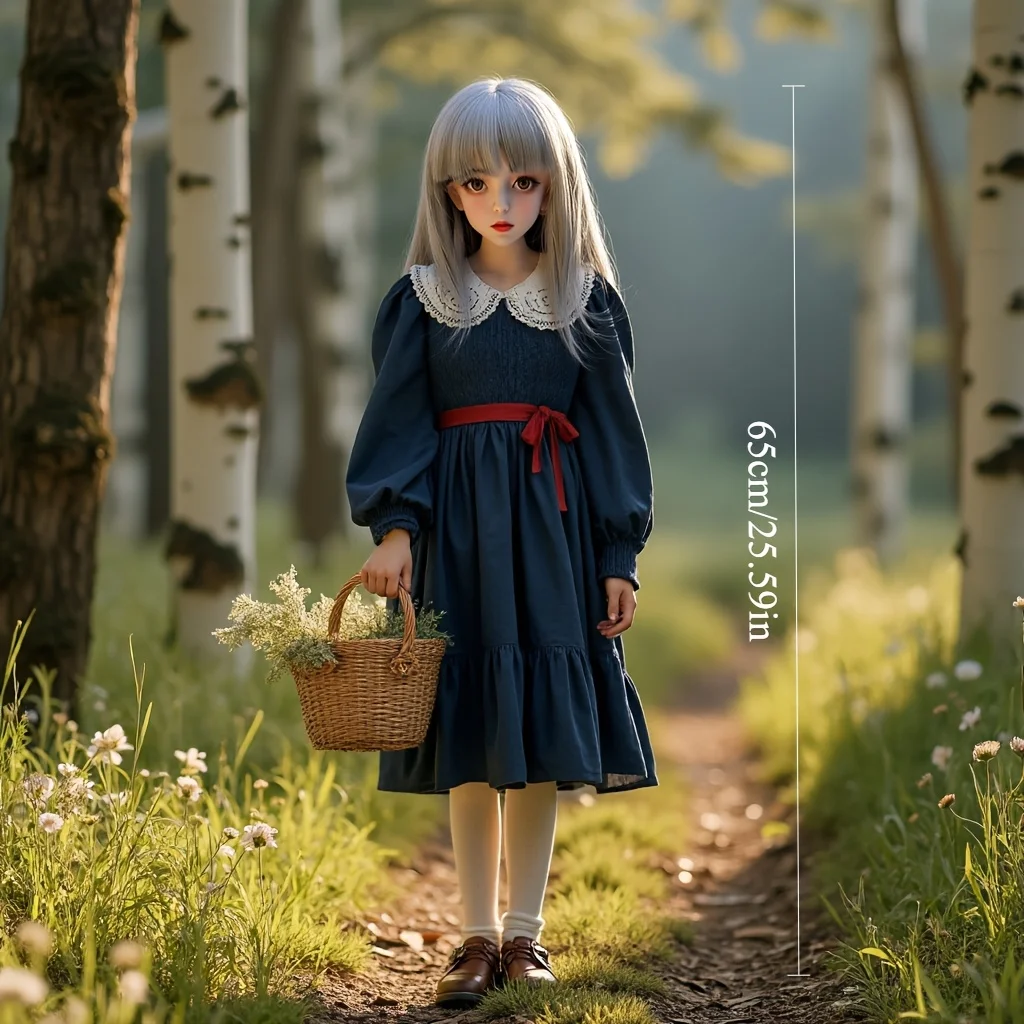 ตุ๊กตาอนิเมะเหมือนจริงขนาด 65 ซม. ตัวทำจาก TPE สัมผัสนุ่ม ข้อต่อปรับได้ ใช้เป็นตุ๊กตาให้กำลังใจ สำหรับตั้งโชว์ จัดส่งในประเทศ