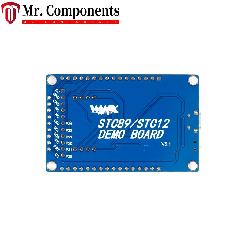 1PCS STC89C52RC 51 SCM Minimum System Core Development Learning Board Module STC89C52 STC51 CH340 In stock