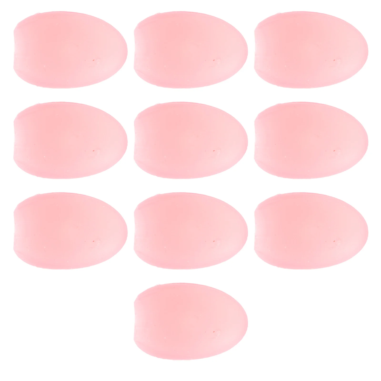 

10pcs Lipbrush Cover Mini Dust Protector Pink Silica Gel Makeup Brush Sleeve Reusable Silicone Travel Beauty Accessories