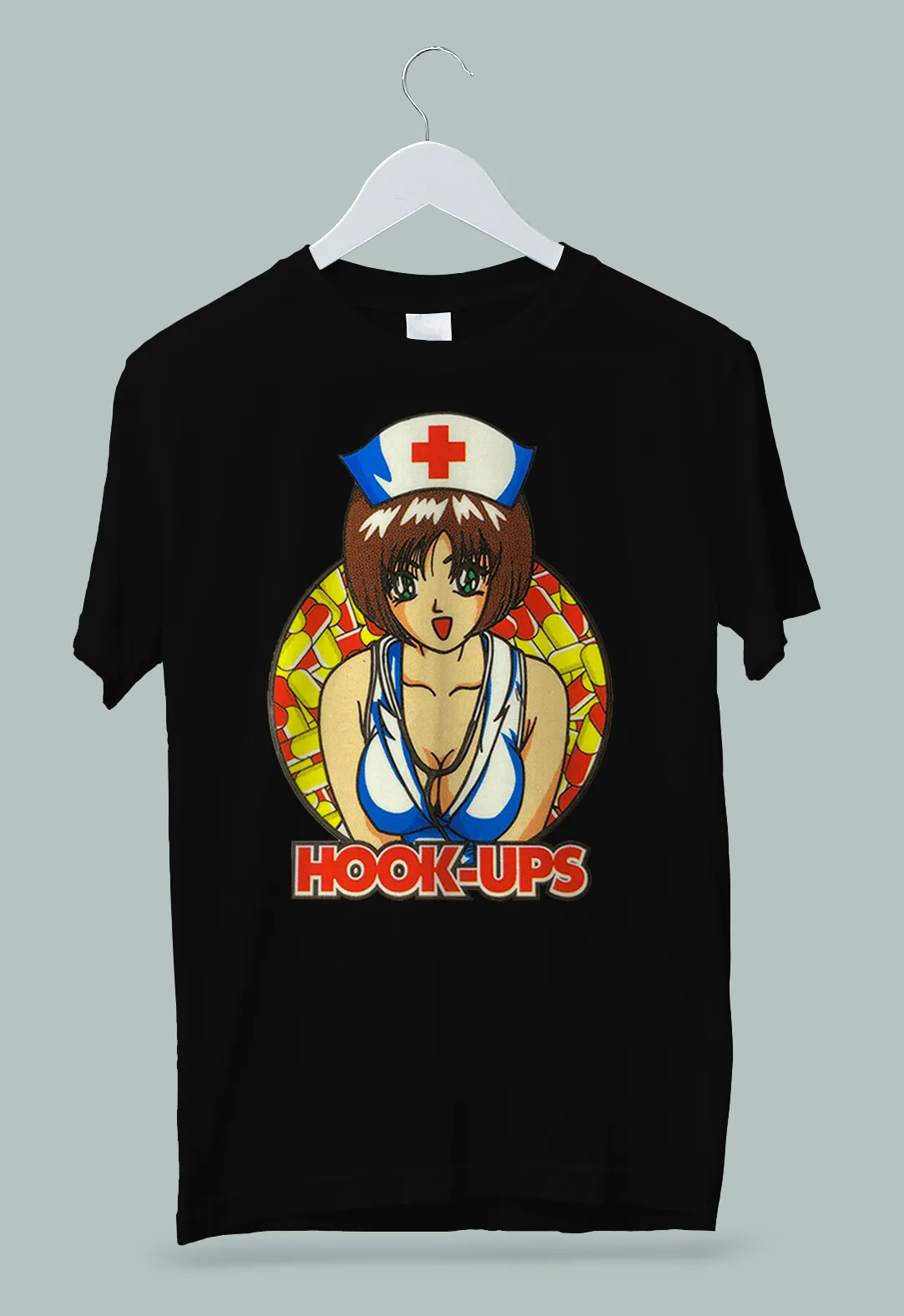 

Hook-Ups Skateboard Nurse T-Shirt S-2XL