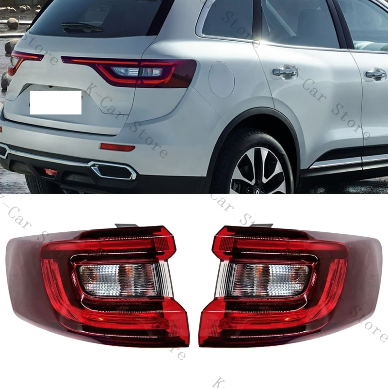 

For Renault Koleos II 2017 2018 2019 Brake Light Reversing Light Turn Signal Rear Light Car Taillight Assembly Accessories