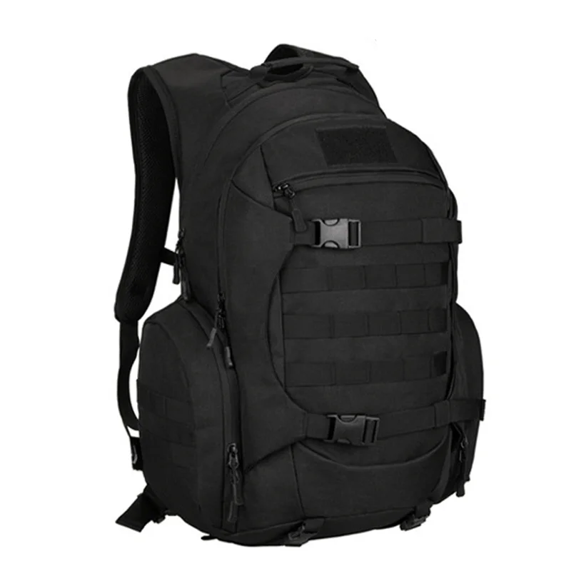 45L Tactical Backpack 600D Nylon Waterproof Outdoor Hiking Camping Rucksack