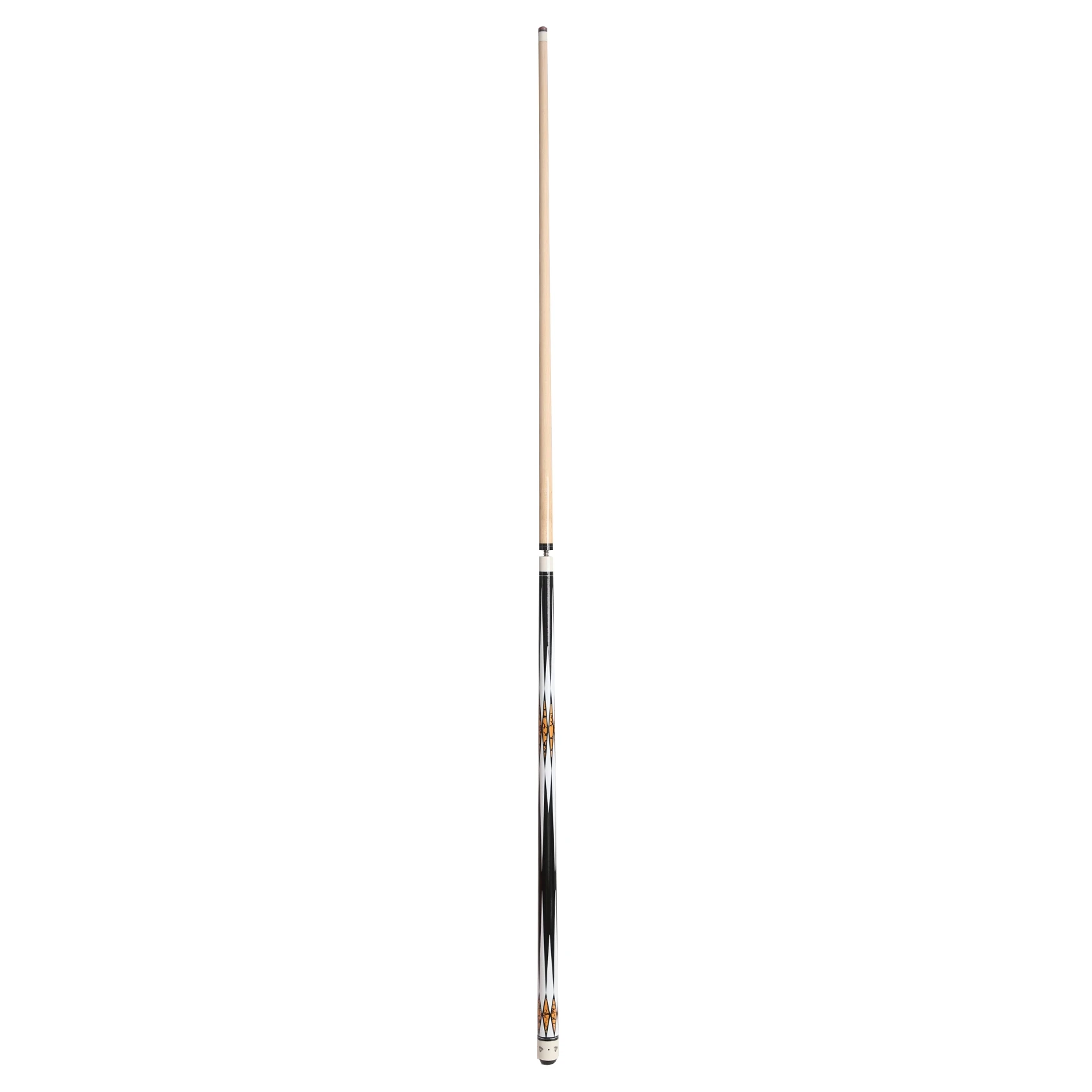 1Pcs Pool Cues,57Inch Cue Sticks Maple Wood Billiard Cue Sticks Cue Stick for Professional Billiard Players,Orange