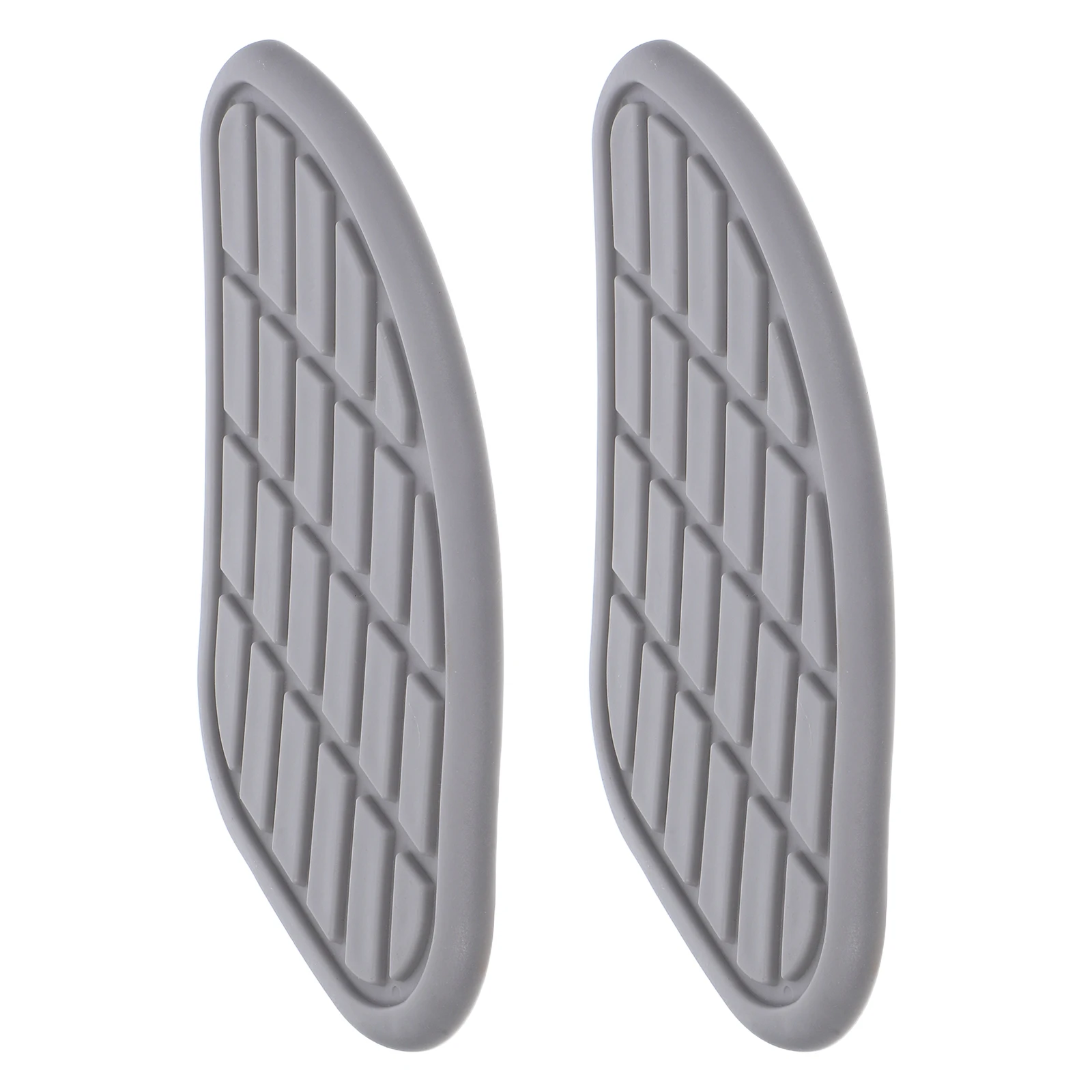 

2Pcs Motorcycle Gas Tank Pad Stickers Retro Style Rubber Material Uv Resistant Fuel Tank Side Protector for Vintage Motorcycles