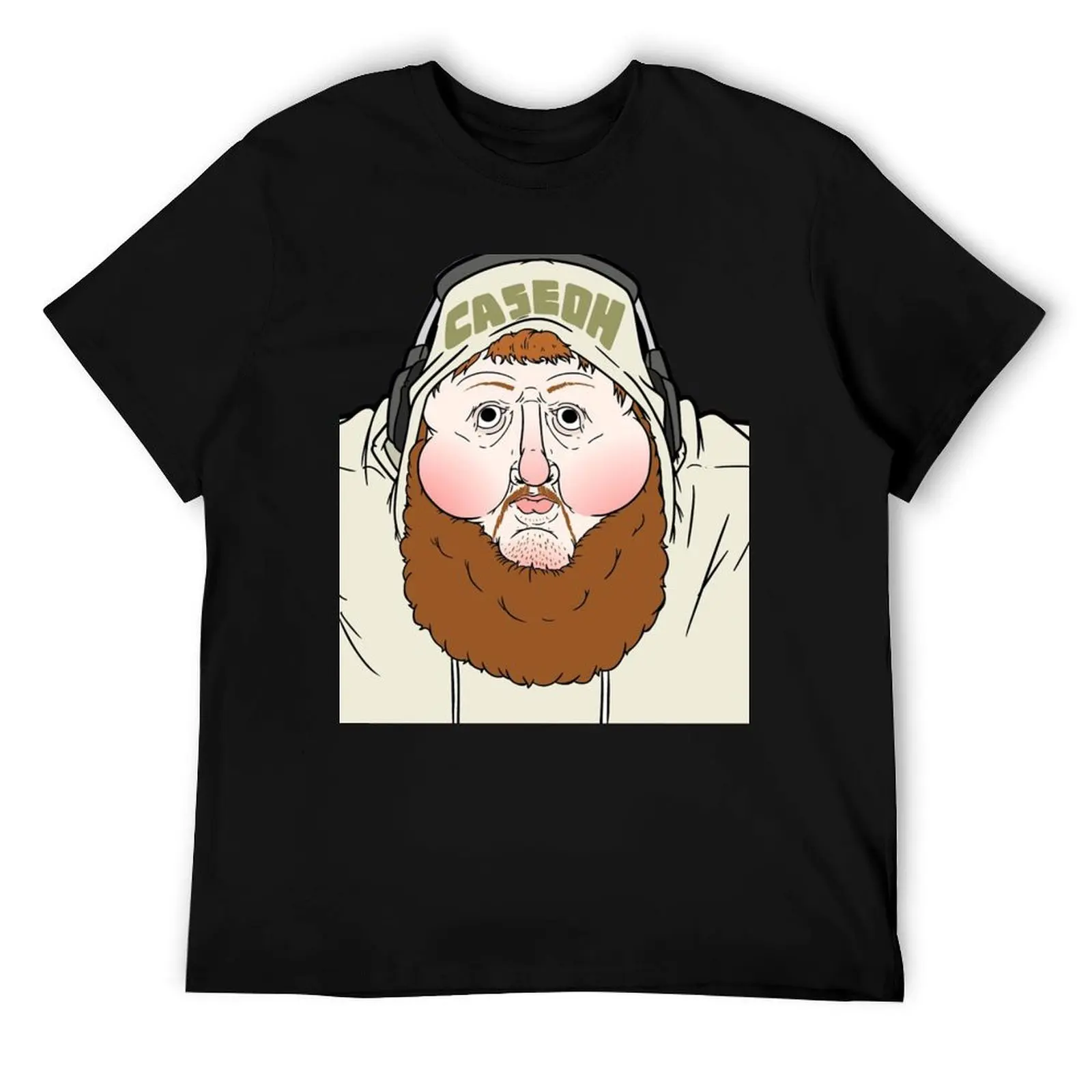 

CASEOH CARTOON MEME [LIMITED TIME ONLY] Футболка футболка персонализированная мужская футболка с рисунком футболки для мужчин упаковка белая футболка