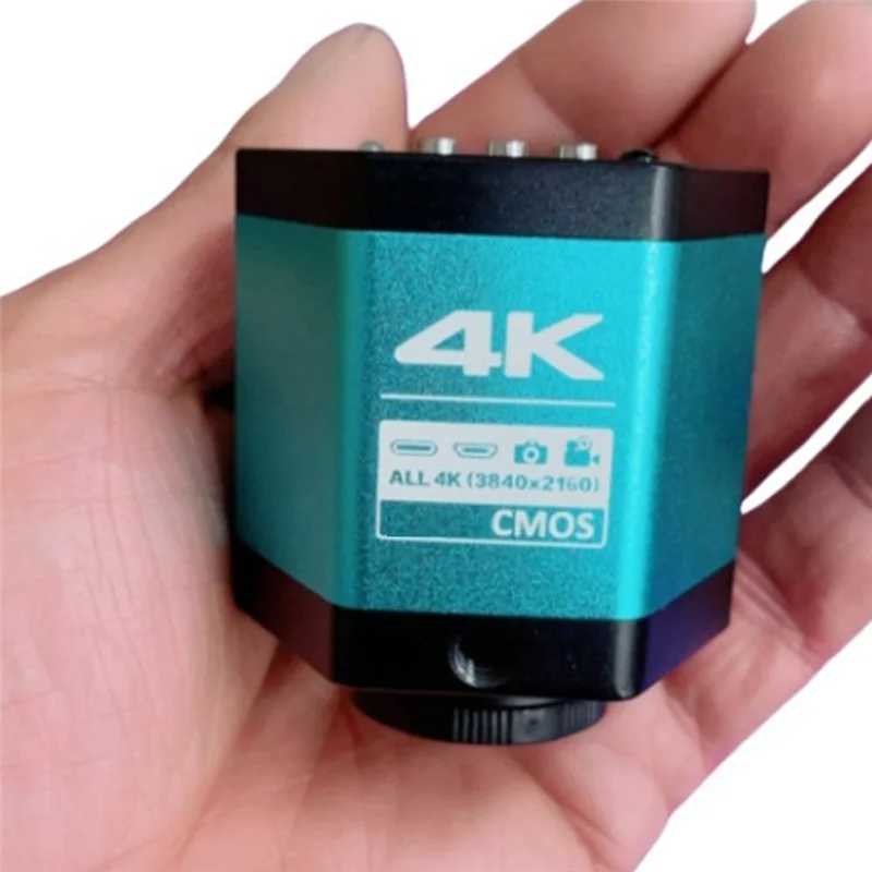 A24U 4K 60FPS Industrial Microscope Camera Digital Video Camera With Conversion Adapter For Enhanced Imaging EU Plug