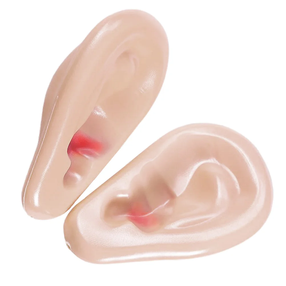 

1 Pair Pig Ear Party Supplies Halloween Decor Fake Ears For Cosplay Costume Accessory Durable Props For Face Door Decoration