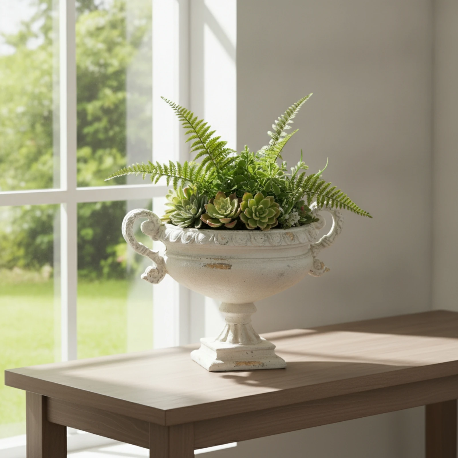 urn-planter-with-pedestal-antique-style-urn-planter-with-handles-pedestal-vase-elegant-vessel-shabby-chic-for-decorators-garden
