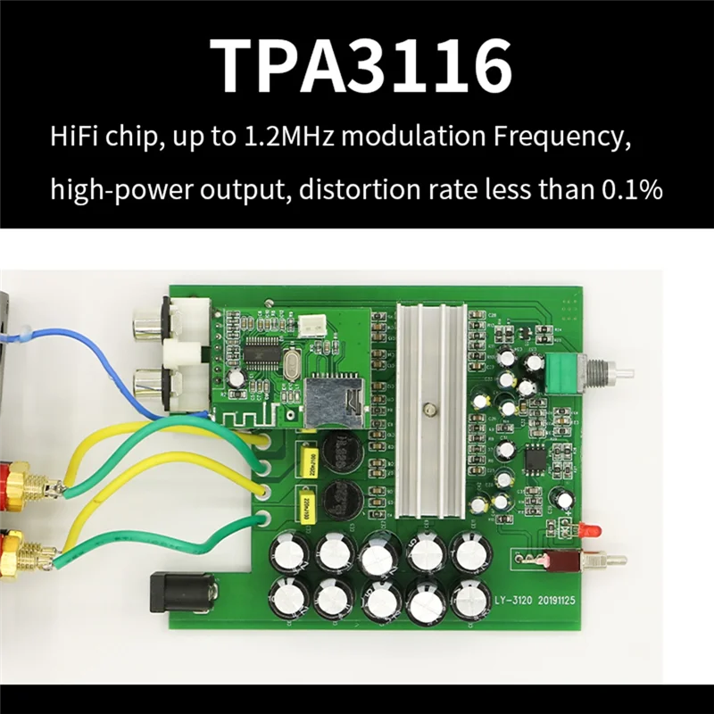 

LDZS Bluetooth Power Amplifier Hifi High Power Digital Small Power Amplifier Bluetooth Power Amplifier For Home Use And Car