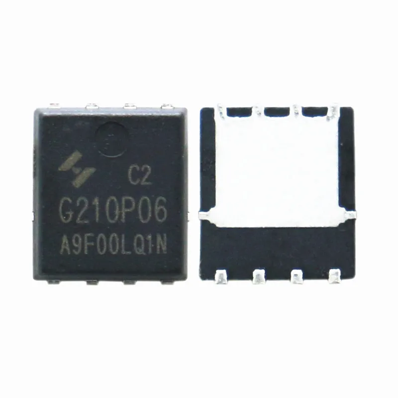 Marcado de PDFN-8 HYG210P06LQ1C2, G210P06, modo de mejora de canal P único, MOSFET -60V-40A, nuevo producto genuino, 10 unidades por lote