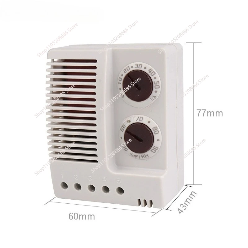 Temperature and Humidity Controller Low Voltage Cabinet Electronic High Precision Temperature and Humidity Regulator