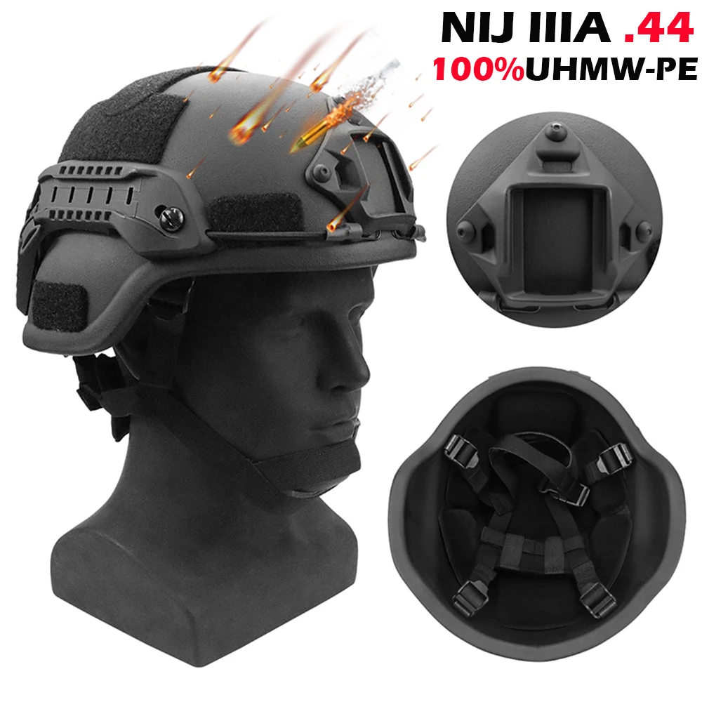Тактический шлем NIJ IIIA Class